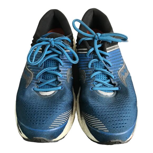 Saucony Shoes Mens Size 11 Blue Black White Triumph PWR Run+ Synthetic Sneakers main image 8